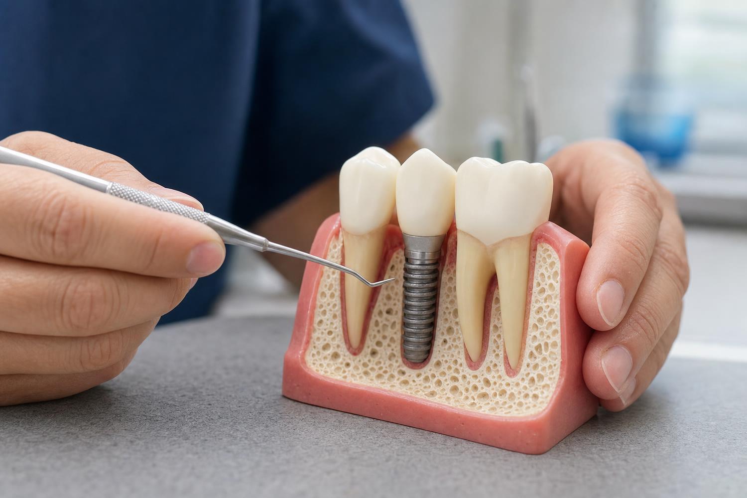 Infezione all’impianto dentale? No, non è solo colpa dei batteri