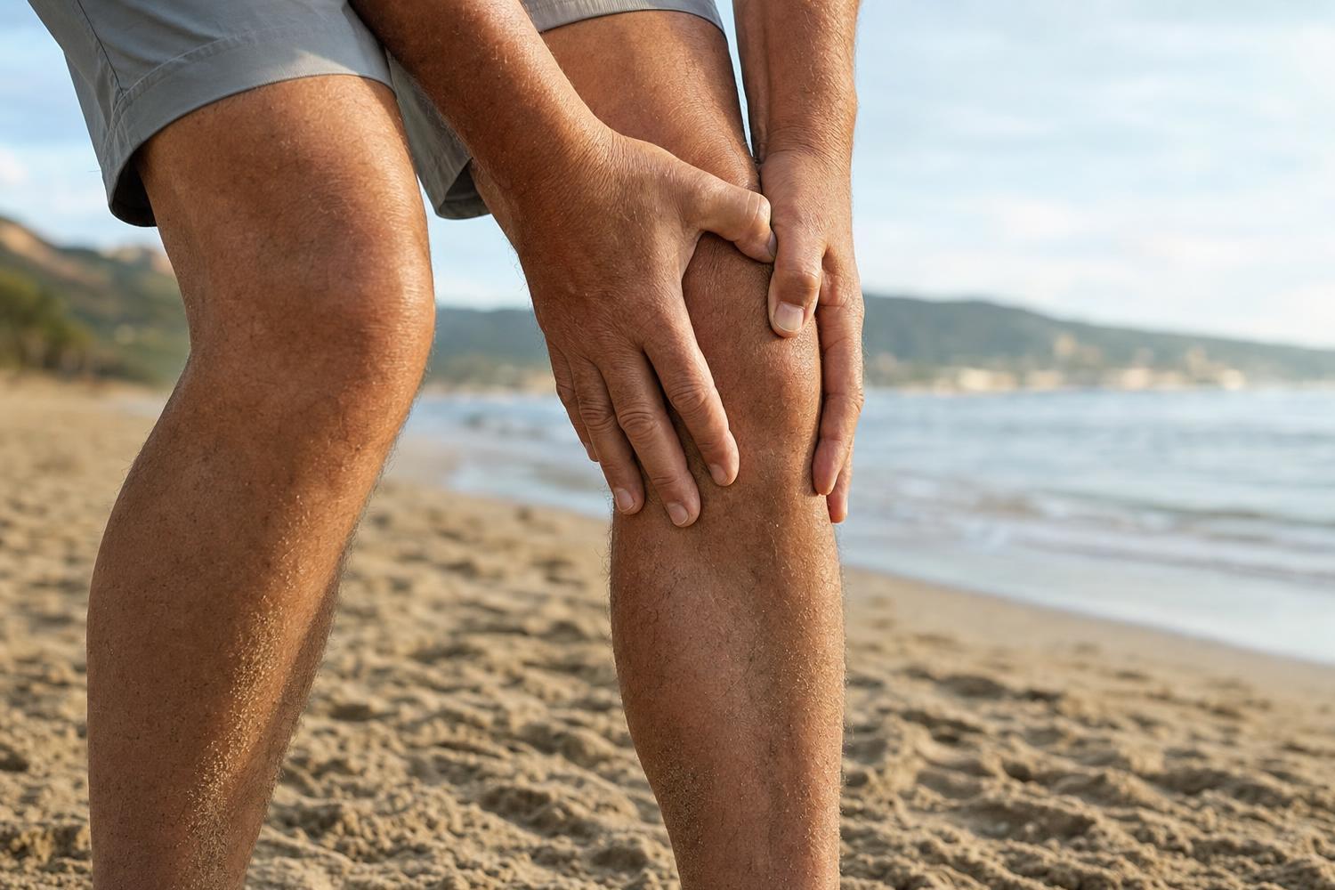Camminare sulla sabbia fa bene alle ginocchia? Non è come pensi