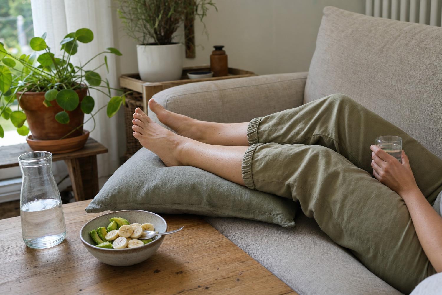 Gambe e pancia gonfie la sera? Il segreto è in questo minerale