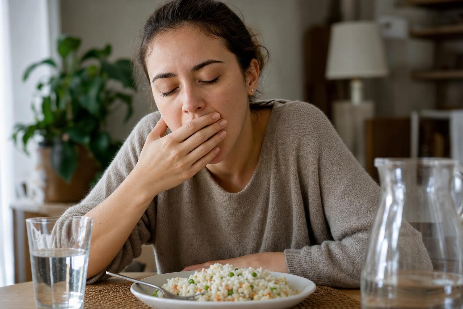 Sempre sonno dopo il riso? Ecco perché non è colpa della digestione