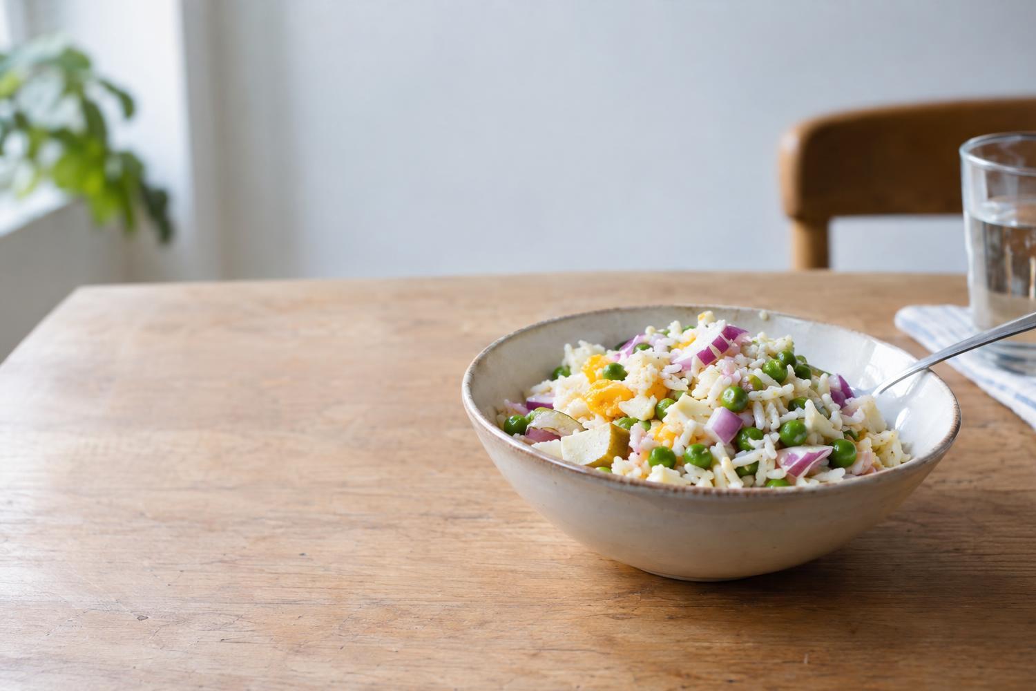 Pancia gonfia dopo l’insalata di riso? Occhio a questi 2 ingredienti