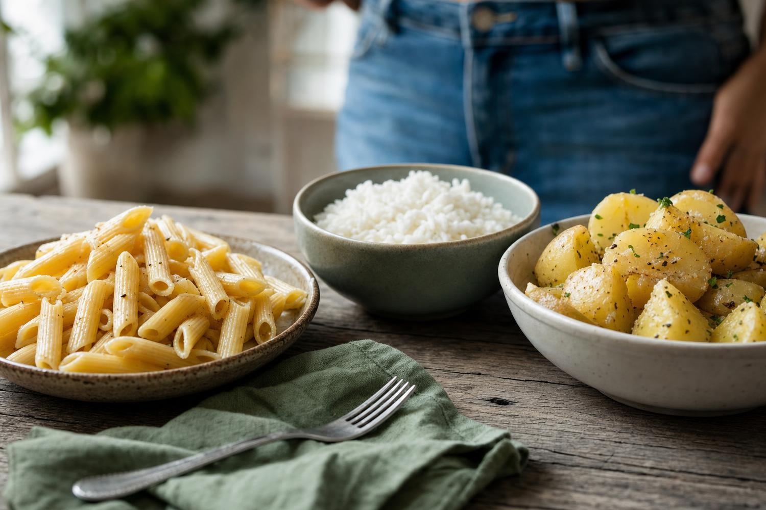 Pasta, riso o patate: sai chi vince la sfida della glicemia?