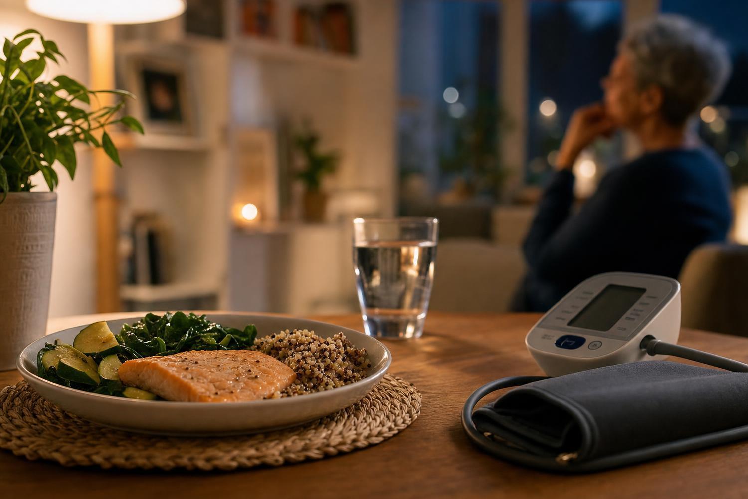 Pressione alta la sera? Ecco cosa mangiare a cena per farla scendere