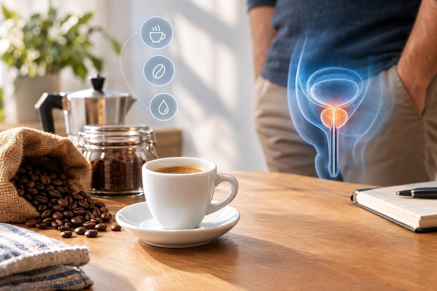 Quanti caffè può bere chi ha problemi di prostata? No, non sono 5