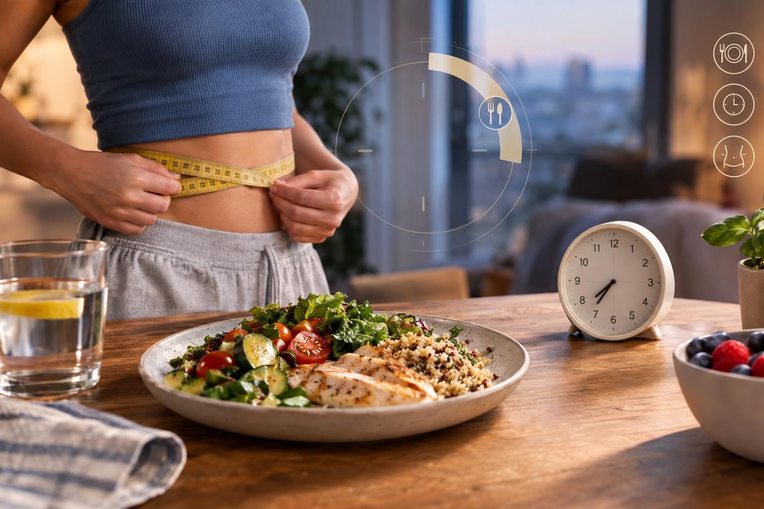 Smettere di mangiare dopo una certa ora? Ecco la verità sul girovita