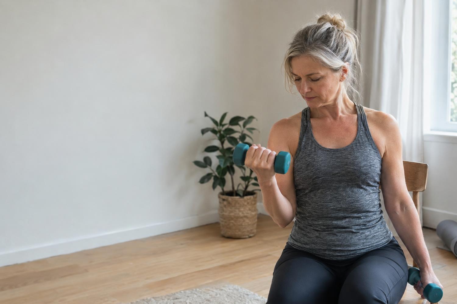 Braccia rilassate in menopausa? I 2 esercizi per rinforzarle davvero