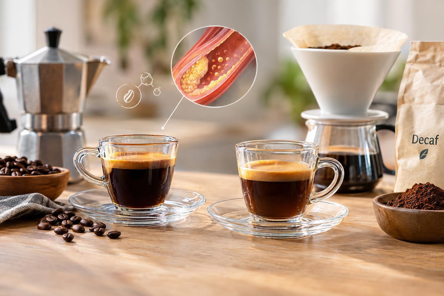 Caffè e colesterolo: il segreto non è la caffeina ma come lo prepari