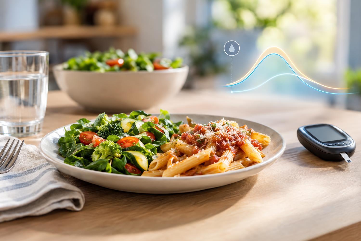 Pasta e glicemia: l’ordine delle portate conta più di quanto credi