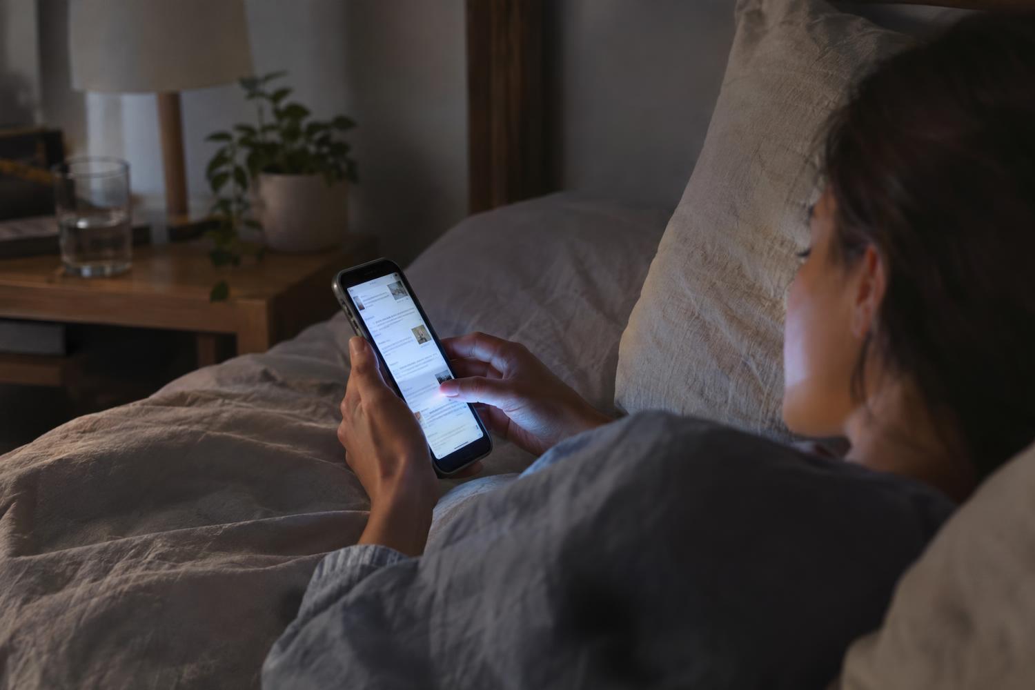 Usi il filtro notte per dormire? Ecco perché è solo un’illusione