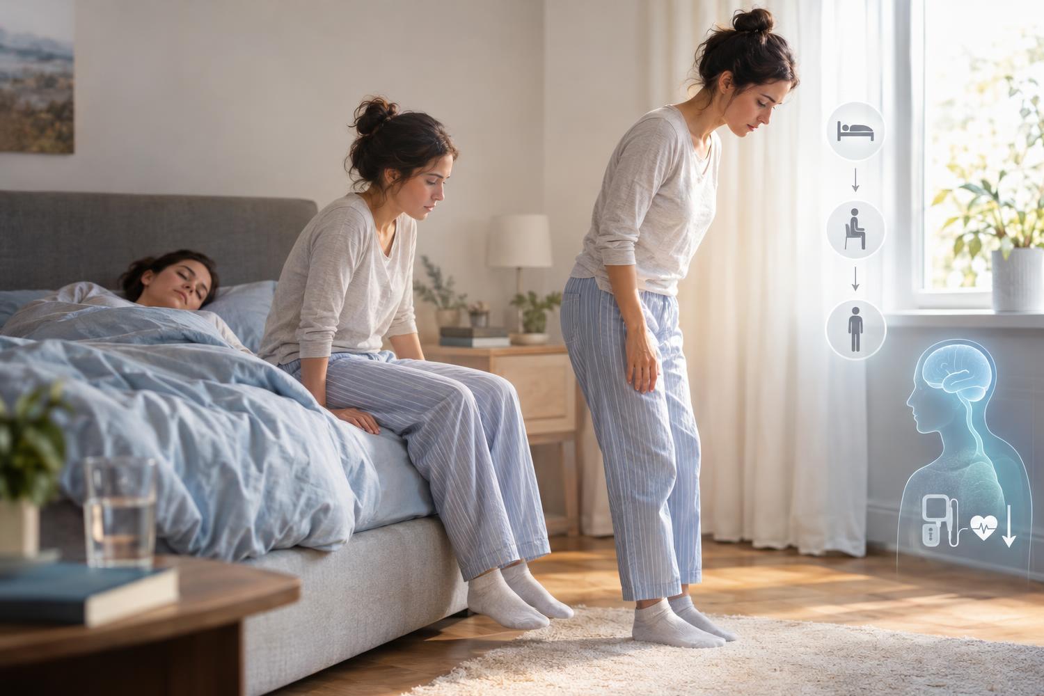 Testa che gira quando ti alzi? Non conta quanto è bassa la pressione