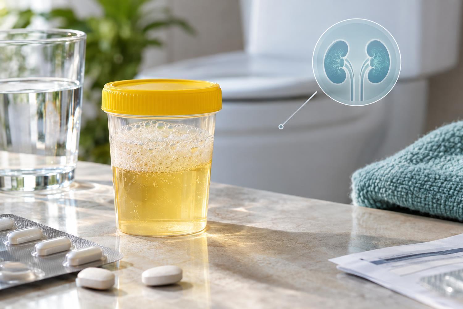 Farmaci che provocano schiuma nelle urine