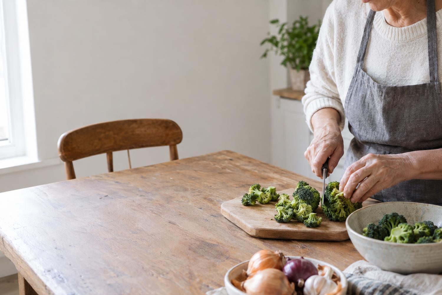 Pancia gonfia dopo i 60 anni? Ecco la verità su broccoli e cipolle