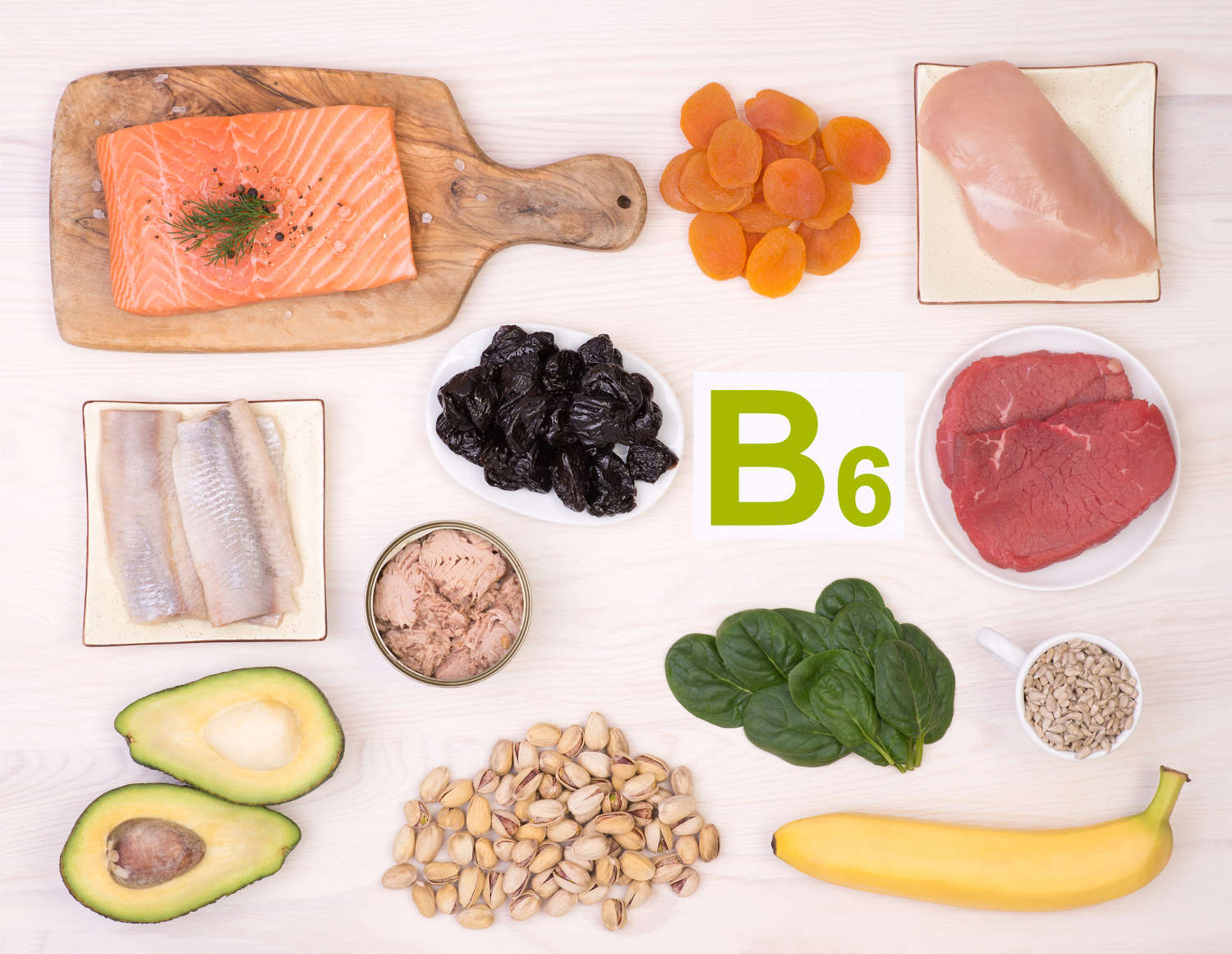 Vitamina B6 e fonti alimentari