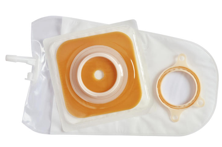 Placca e sacca per ileostomia