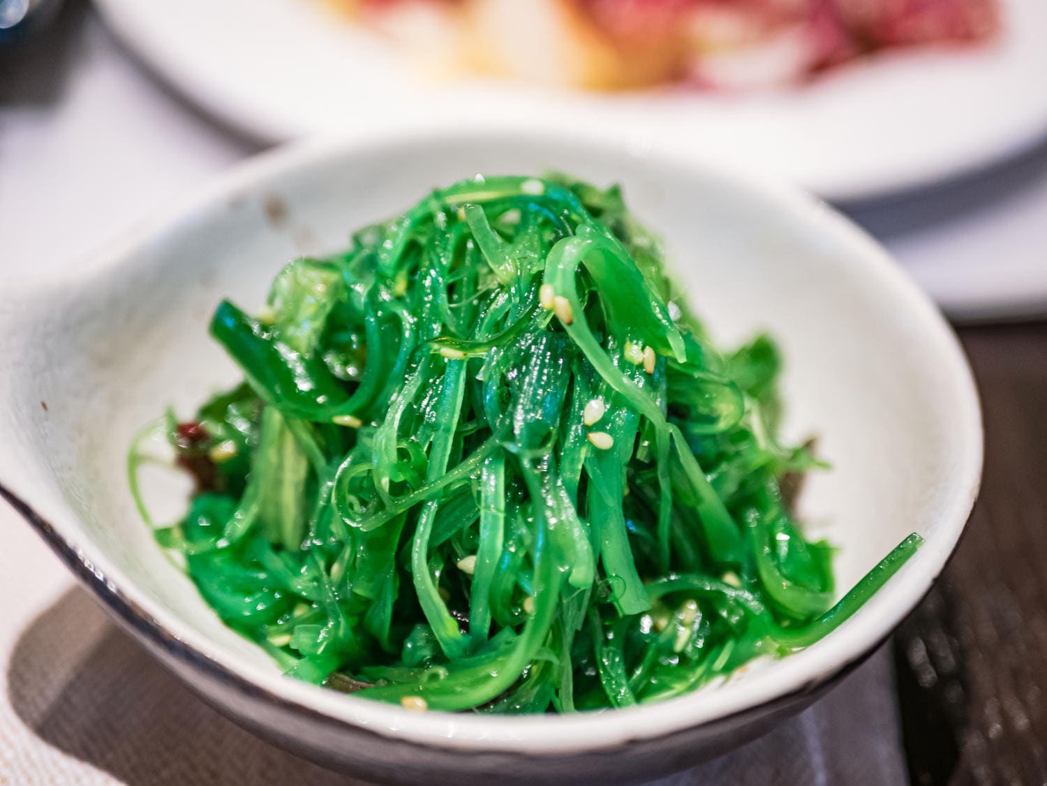 Insalata di alghe wakame