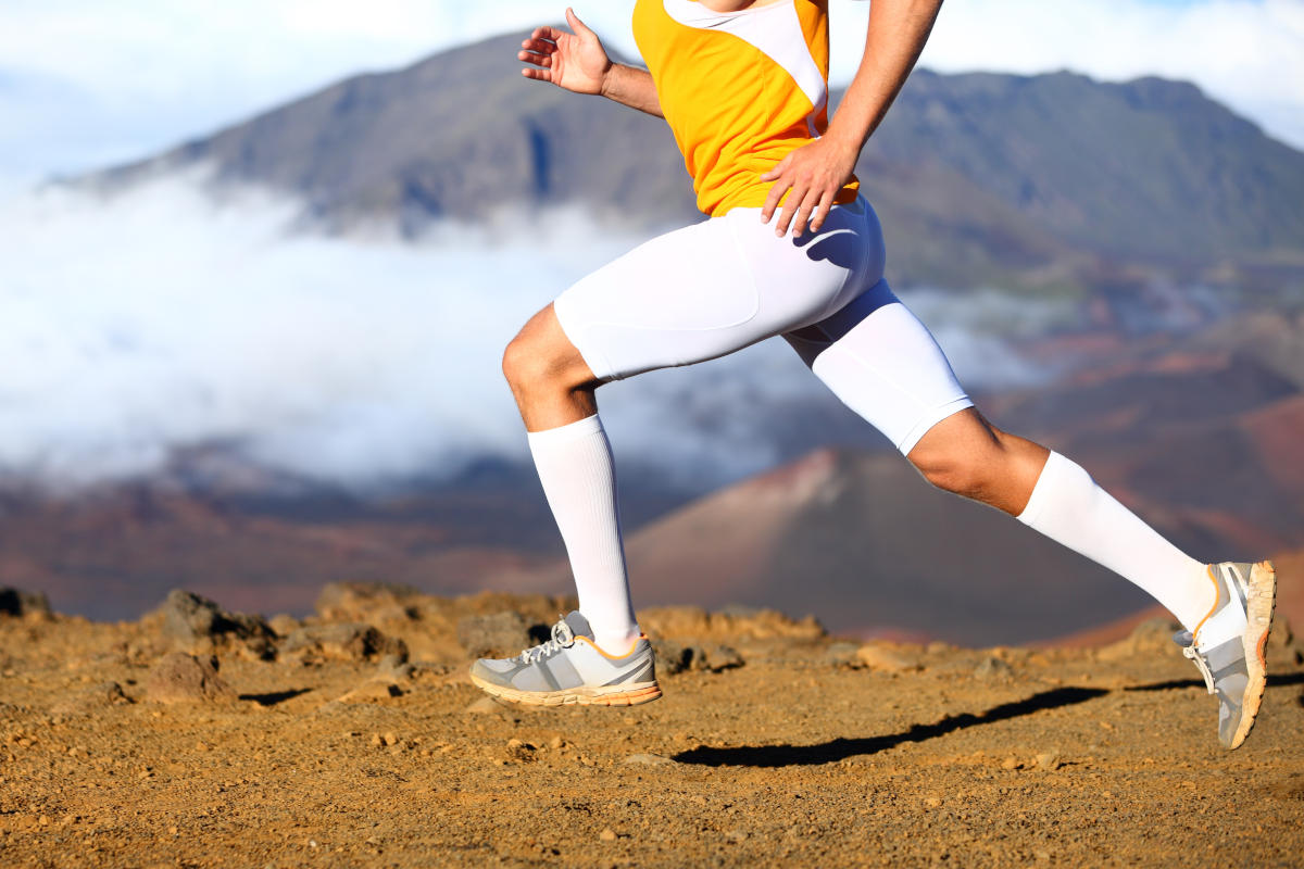 Calze a compressione sportive