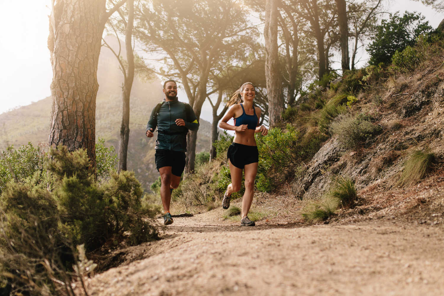 Correre nel bosco