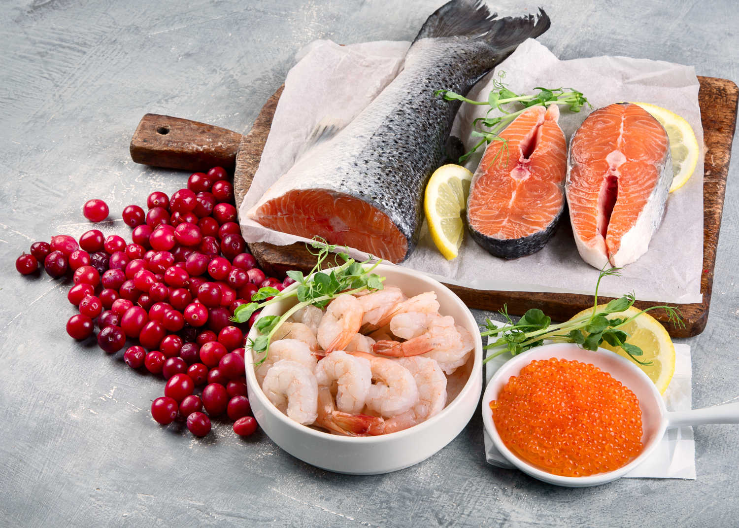 Astaxantina negli alimenti