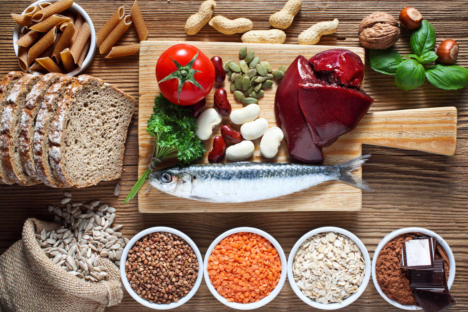 Rame negli alimenti