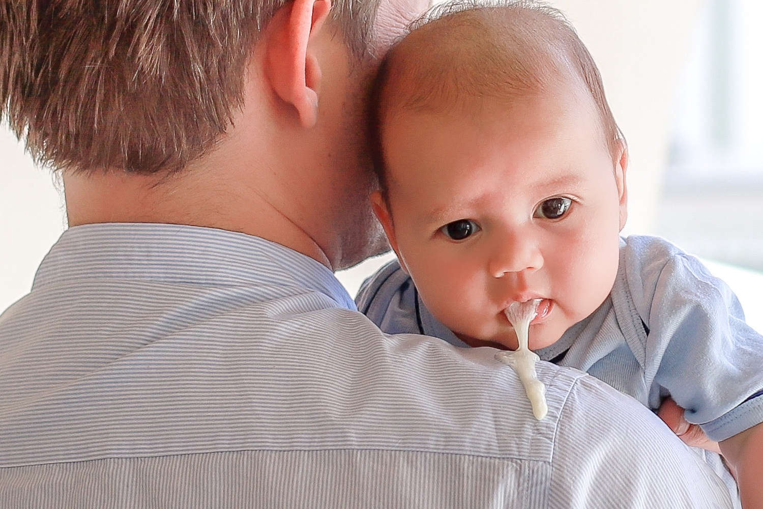 Reflusso in un neonato