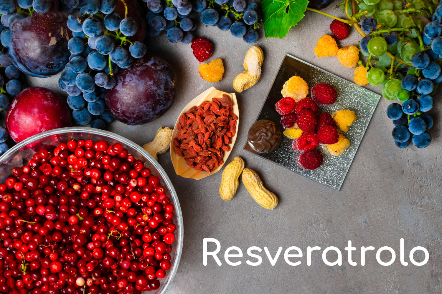 Alimenti contenenti resveratrolo
