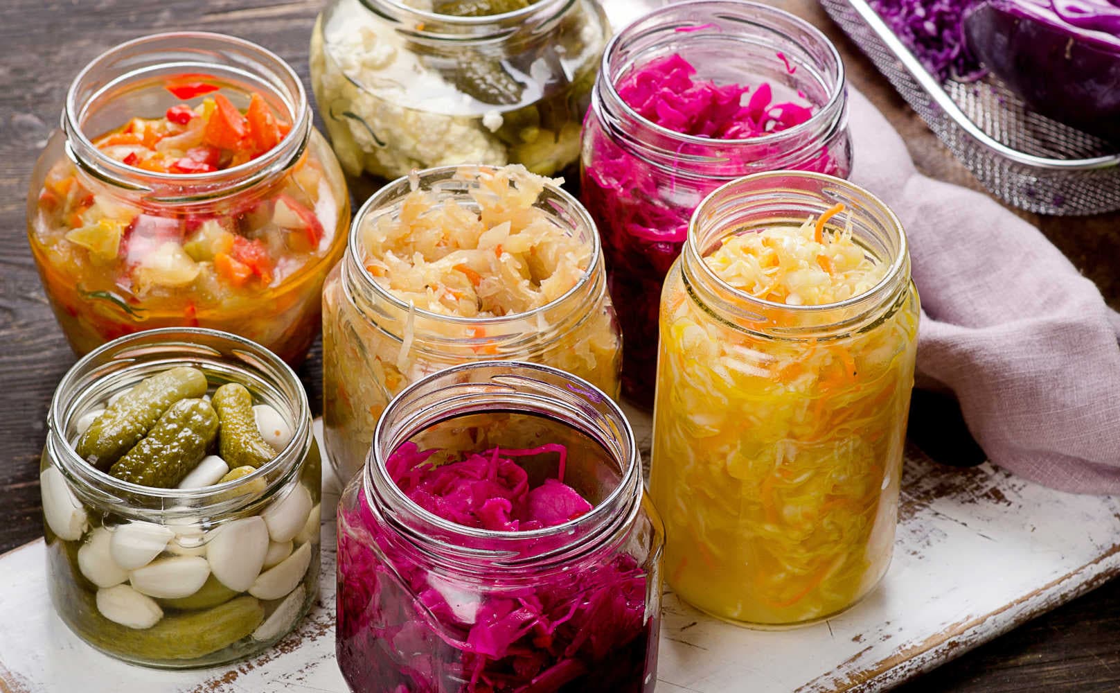 Alimenti fermentati in barattolo