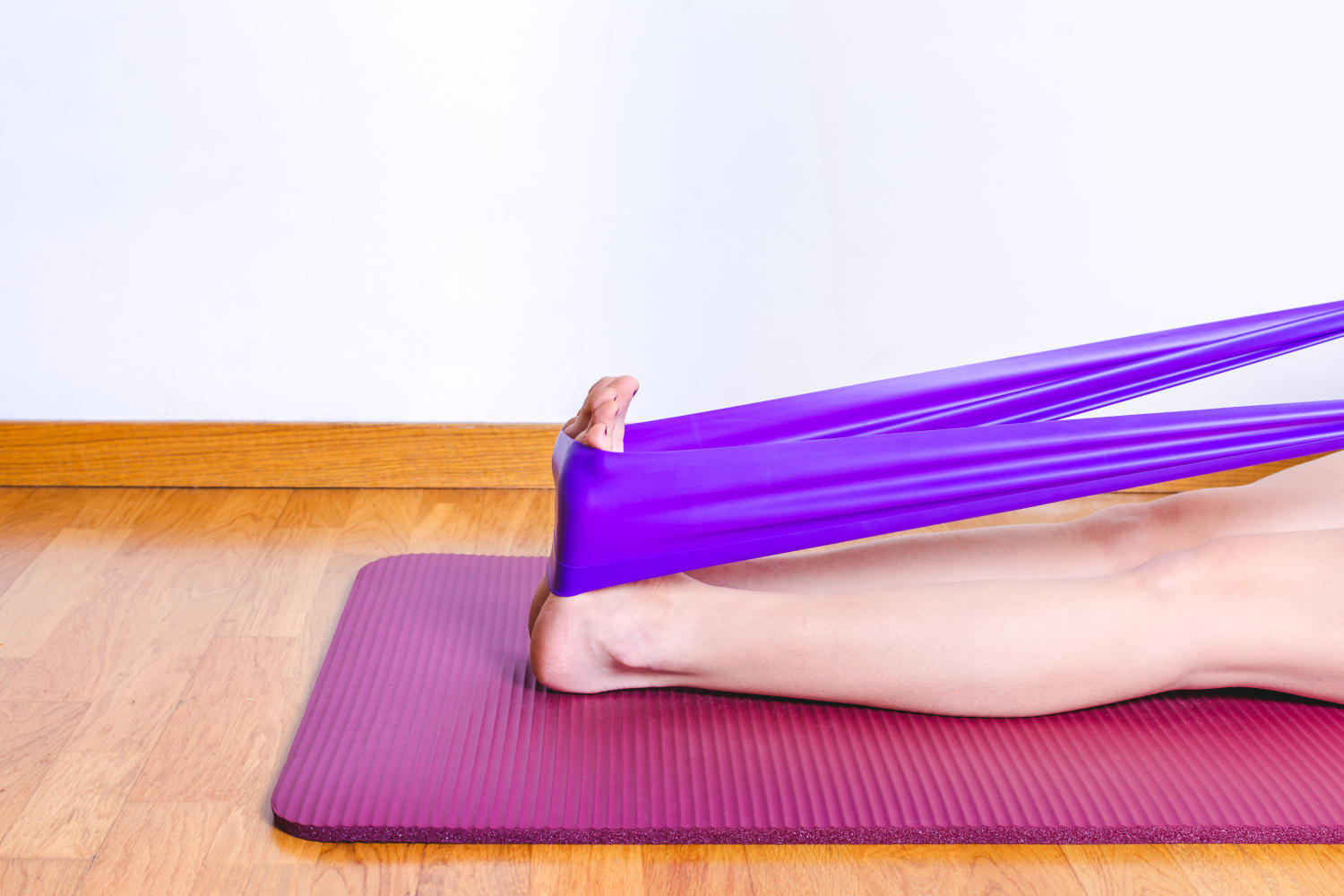 Stretching al polpaccio da stesi