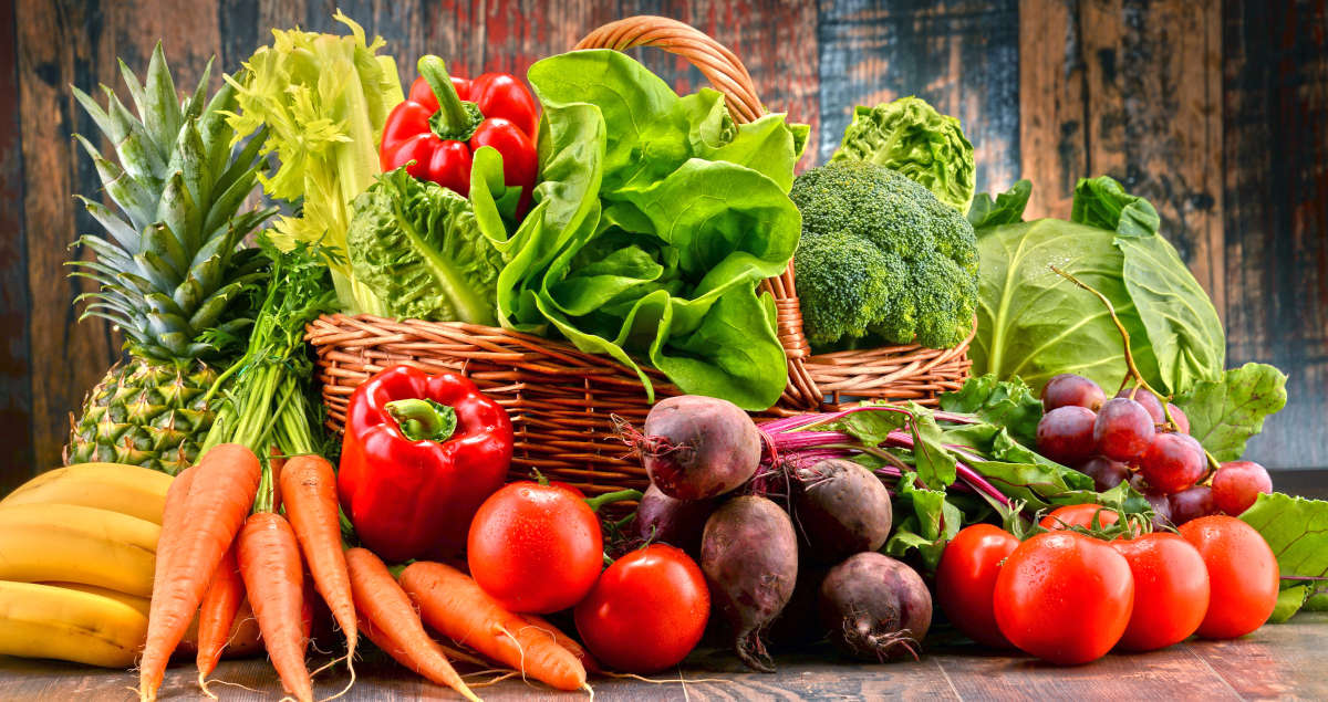 Frutta e verdura mista