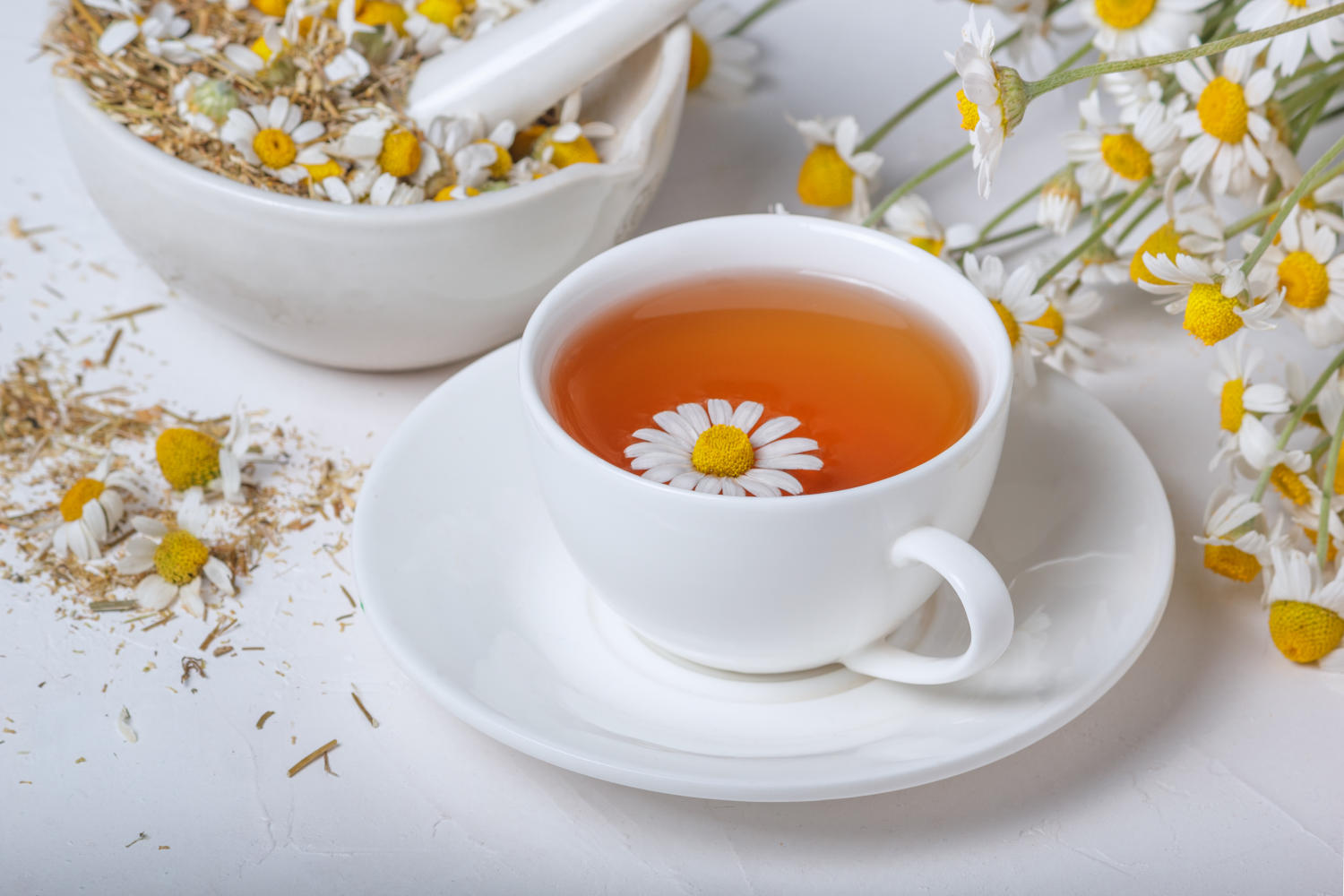 Camomilla in tazza