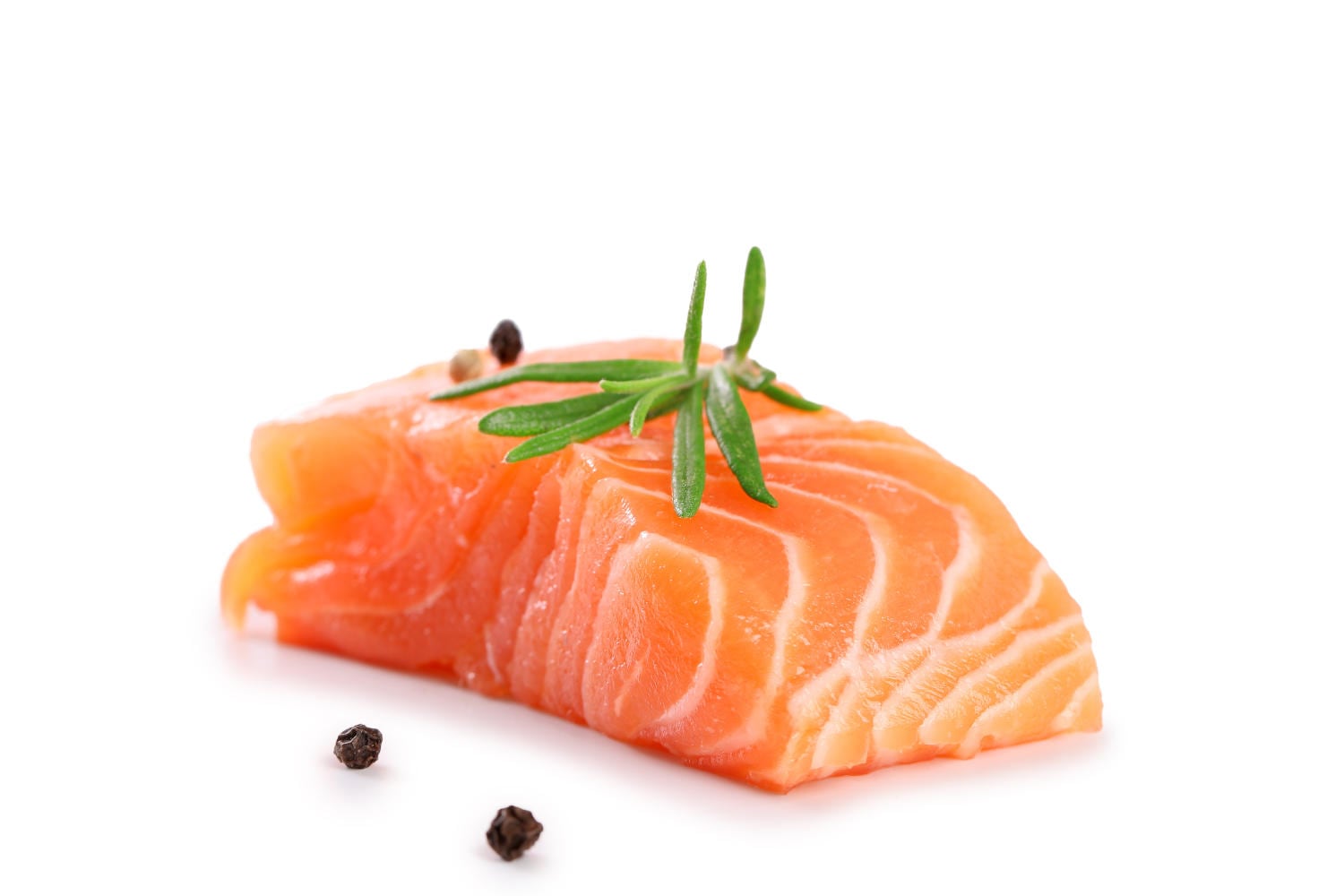 Trancio di salmone crudo