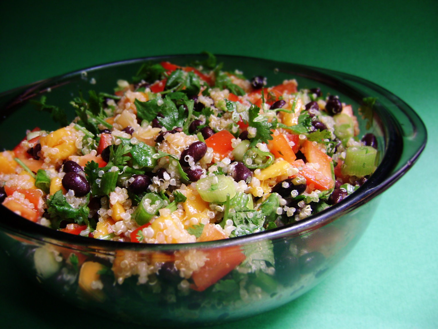 Quinoa e fagioli