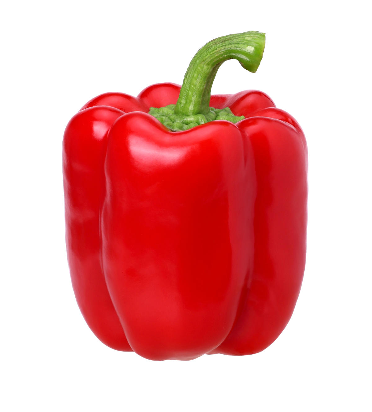 Un peperone rosso