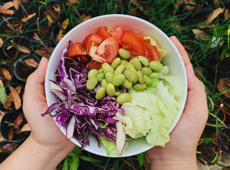 Fagioli edamame in insalata