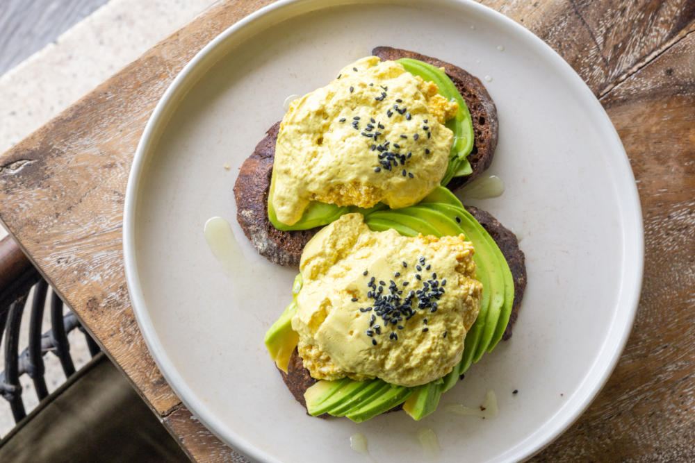 Vegan avocado toast