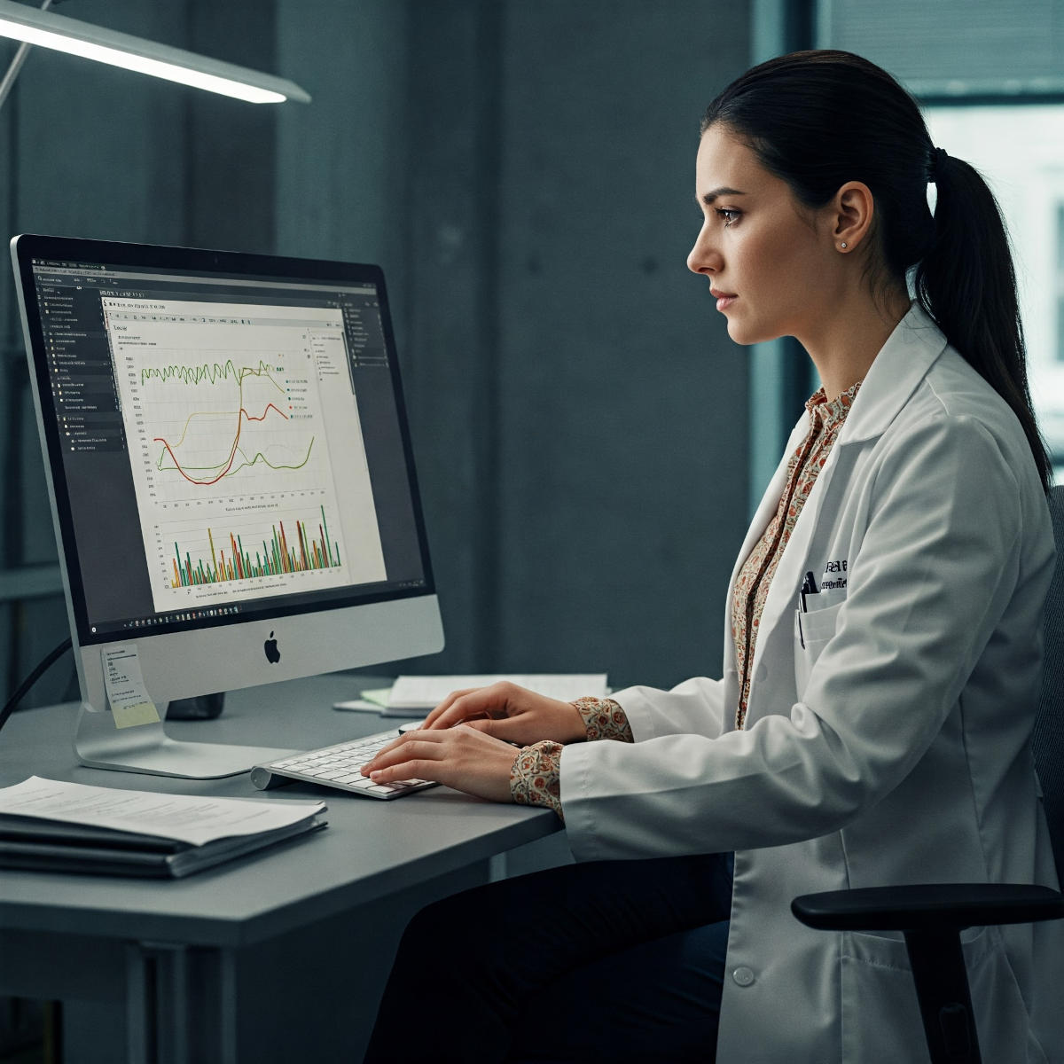 Epidemiologo al lavoro