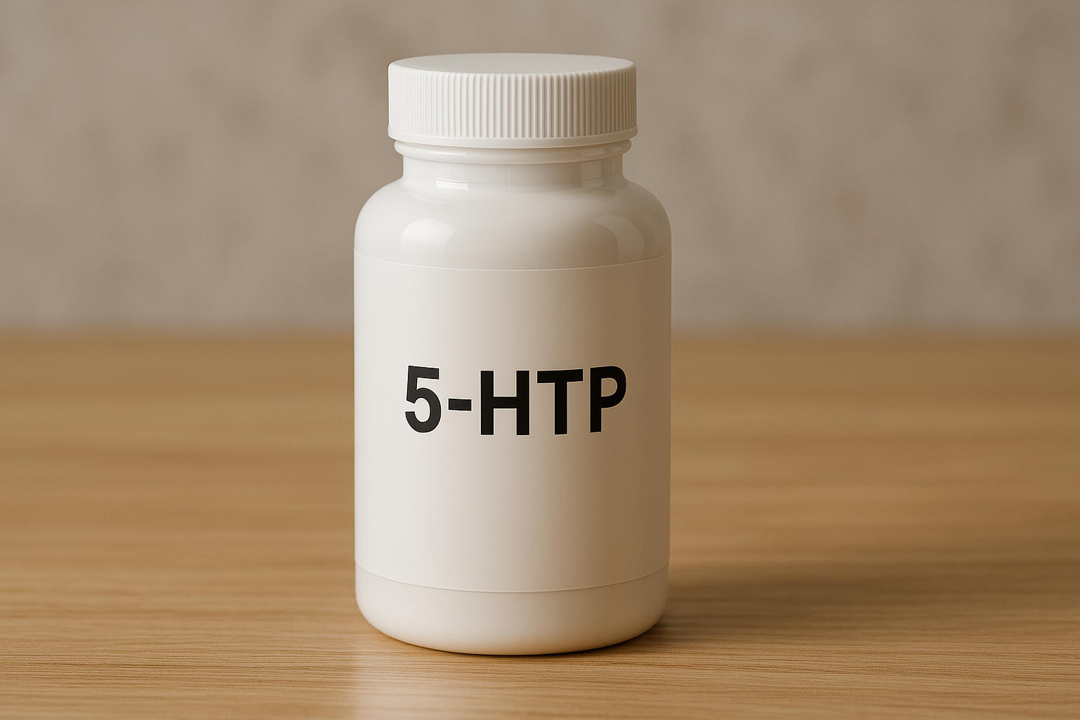 Flacone di integratore di 5-HTP