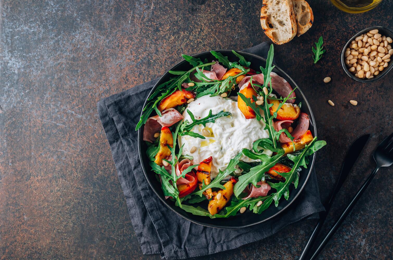 Insalata mista, esempio di piatto di una dieta sana