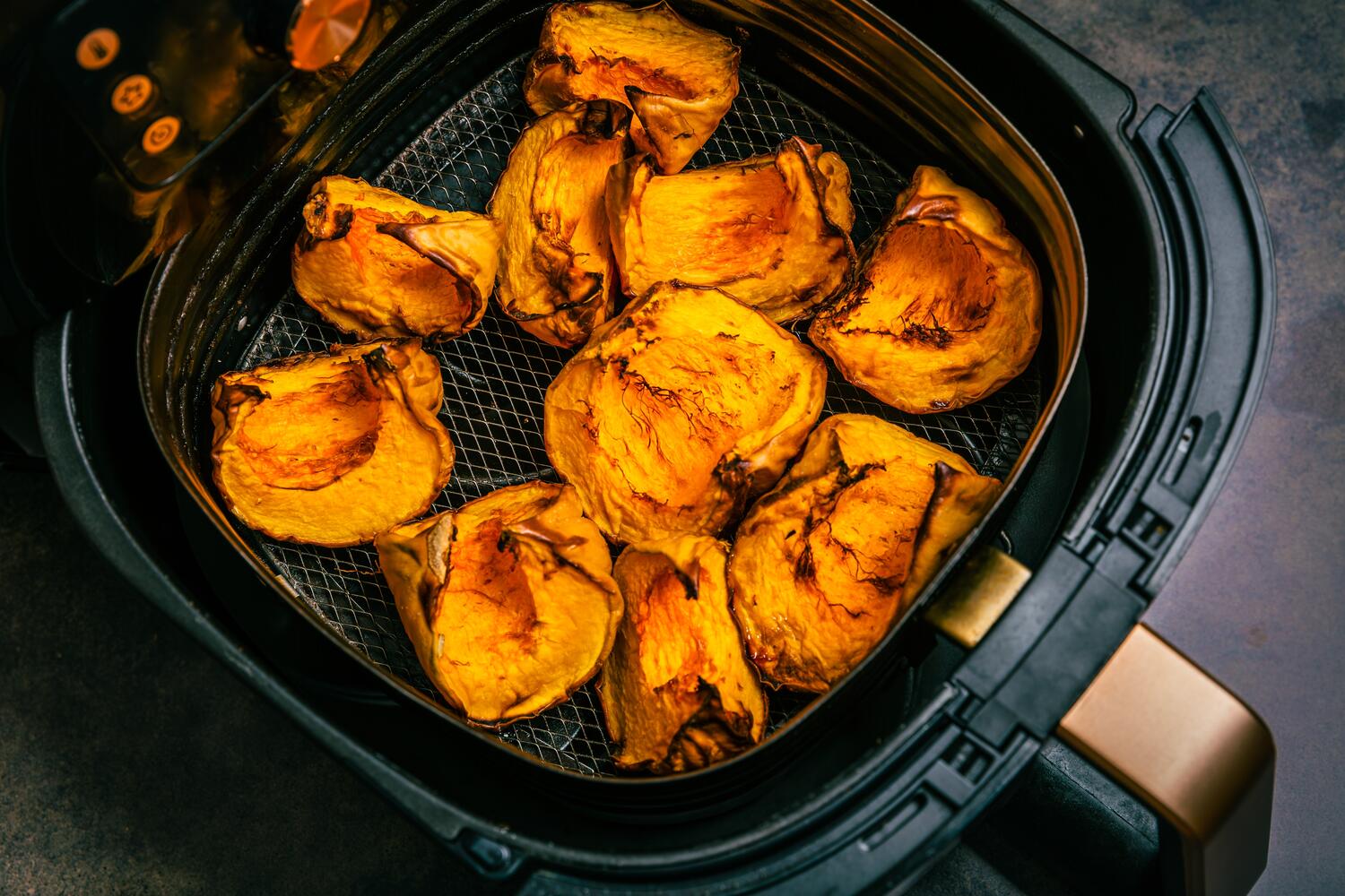 Zucca in friggitrice ad aria