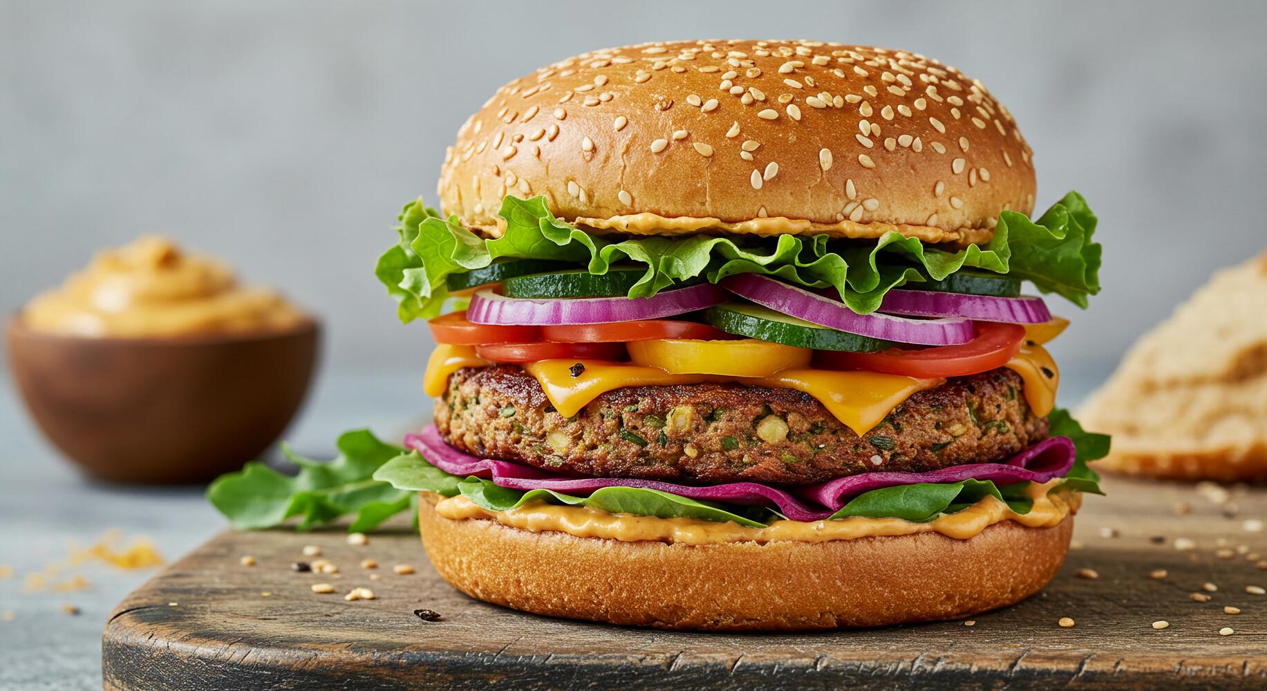 Vegan burger