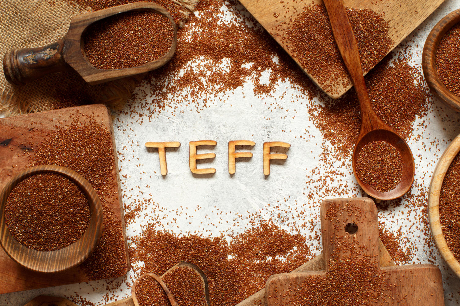 Teff sul tavolo