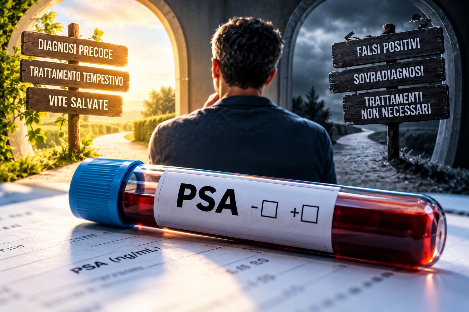 PSA: un esame del sangue può salvarti la vita (oppure complicartela inutilmente)